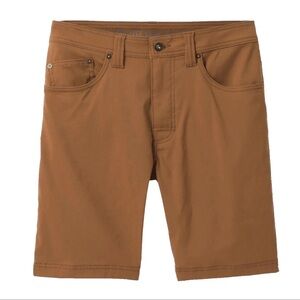 NWT Prana Men's Brion 11” Inseam Shorts Hiking Slim Shorts Five Pocket Quick Dry